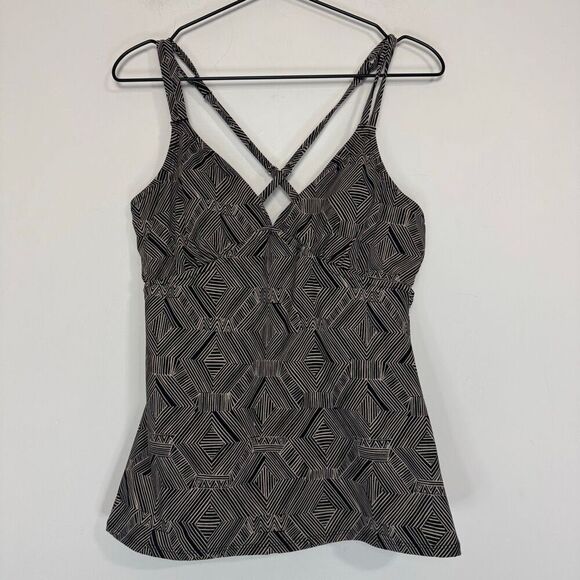 Garnet Hill Other - Garnet Hill Geometric Print Tankini Top 14